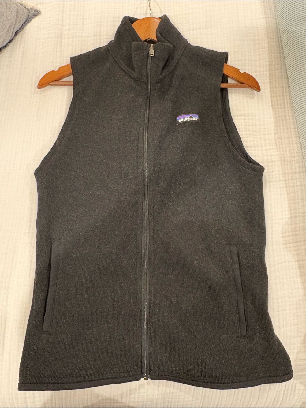 Patagonia Black Women's Full-Zip Fleece Vest